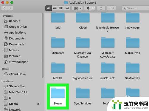 怎么在mac中查看steam文件