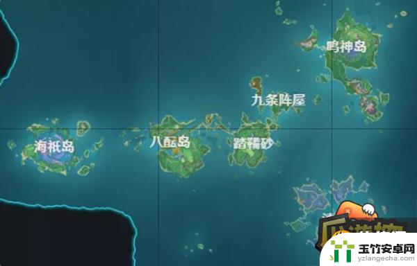 原神中清籁岛在哪里