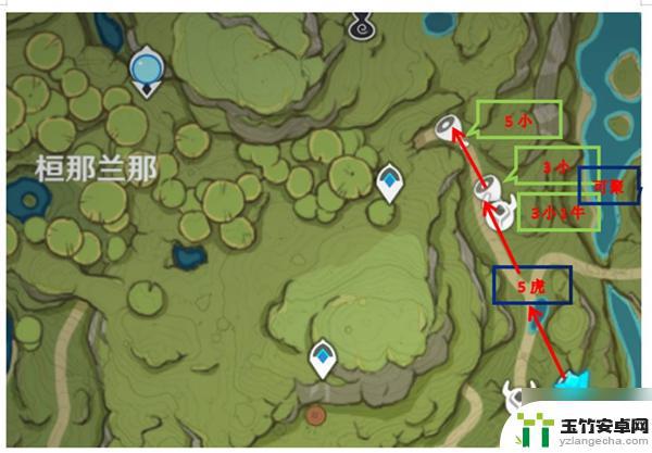 原神须弥活动打怪攻略图