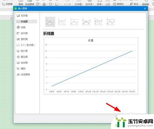 wps手机如何插入坐标轴