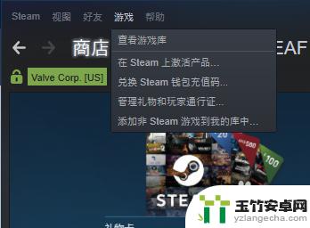 怎么用steam充值卡买游戏