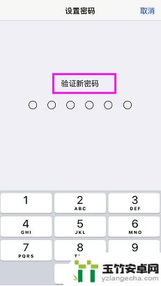 苹果手机怎样设置密码锁屏幕