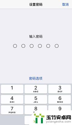 苹果手机怎样设置密码锁屏幕