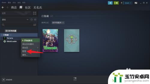 steam上的游戏不见了
