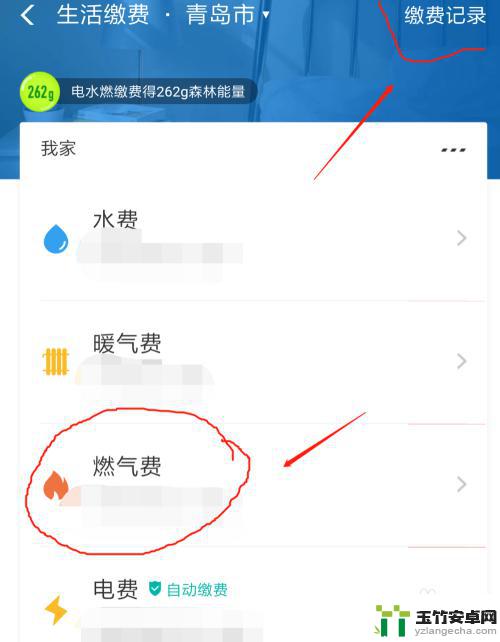 煤气费怎么在手机上查